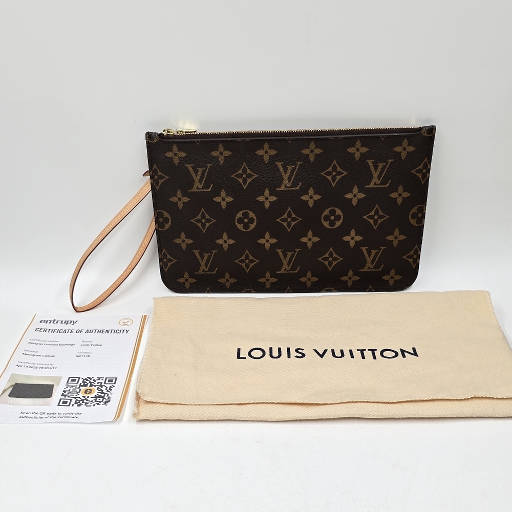 Louis Vuitton Monogram Neverfull Pouch